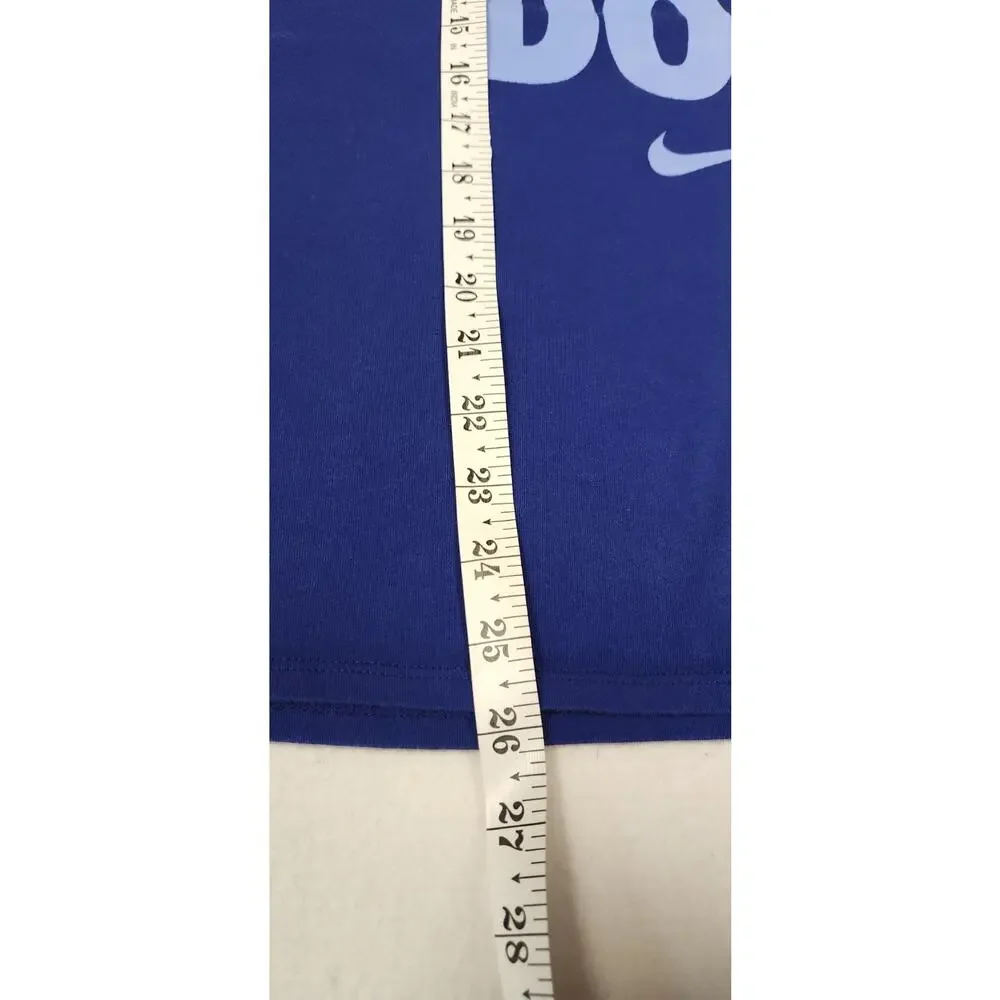 Pre Owned Nike Women's Tank Top Just Do It. Size XL Color Royal Blue